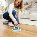 Livington MultiScrubber elektrische schrobber - accu-mop voor moeiteloos dweilen, schrobben en boenen - 2-in-1 dweilsysteem als handschrobber & vloermop