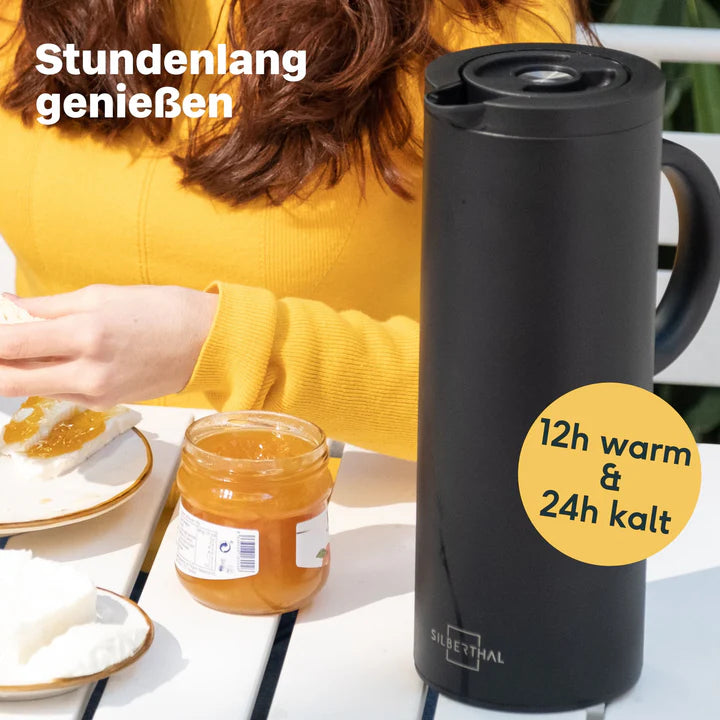 Thermoskan 2 liter - Silberthal