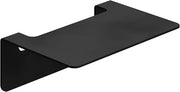 WEISSENSTEIN Badplank zonder boren van roestvrij staal - zelfklevende plank voor de badkamer  24 cm, groot zelfklevend rek van roestvrij staal, zonder gat of boren