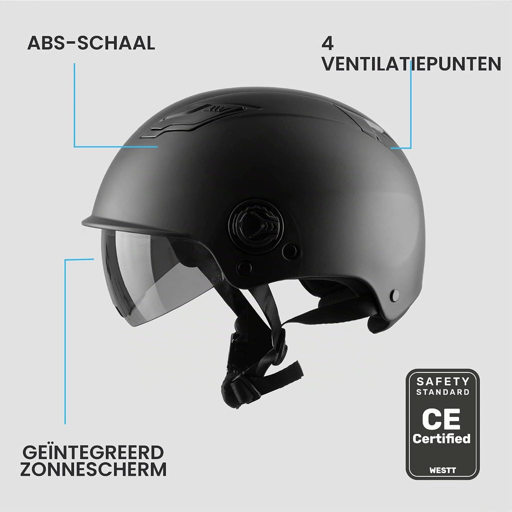 Helm WESTT Escape Skateboard Zonneklep Lichtgewicht Speedbike Skatehelm Fietshelm BMX Helm Inliner Helm Mannen & Vrouwen Verstelbare Kinriem