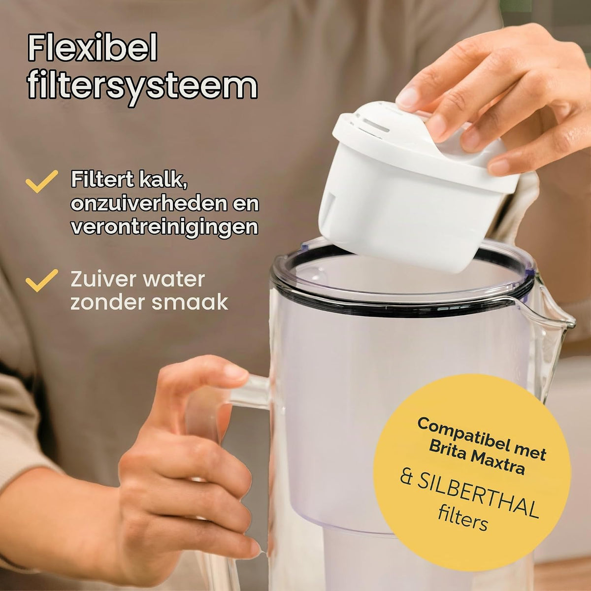 Water filterkaraf SILBERTHAL