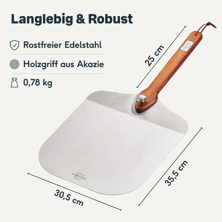 Pizza set | Pizzaschep & Pizzames - Silberthal