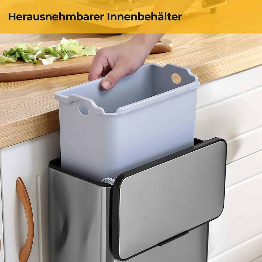 SILBERTHAL biologische afvalemmer in de keuken , 4 liter